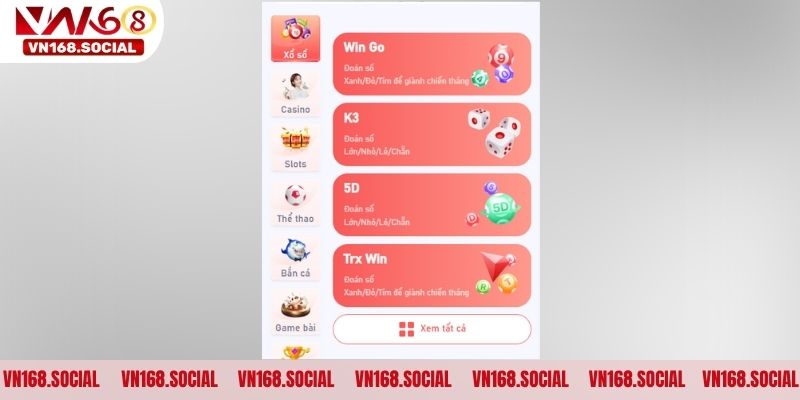 Quay xổ số nhanh thưởng lớn tại Vn168