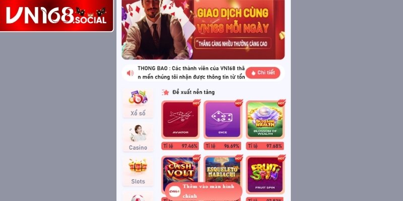 Giới thiệu VN168 sân chơi cá cược đẳng cấp